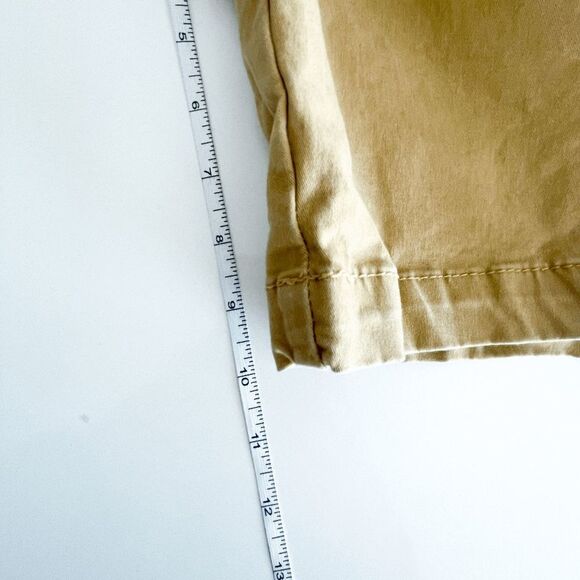Tony Hawk Men's Chino Shorts Reflex Stretch Flat Front Gold Size 38 - Picture 7 of 7